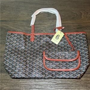 Large Tote with Matching Pouch